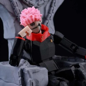3D Printed Jujutsu Kaisen Sukuna T13 Action Figure Movable Anime Dummy Model Toy - Picture 1 of 15
