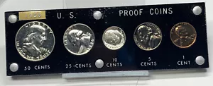 1956-P USA Proof Set in kapitalem Kunststoffhalter (90% Silber) - Bild 1 von 6