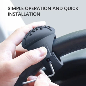 Car Steering Wheel Booster 360 Degree Rotation Steering Wheel Knob Ball - Picture 1 of 5