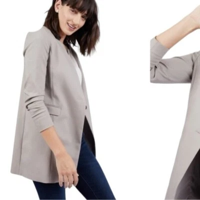 Blazer gris August 1 Eight talla XL damas dos botones gris Foto 1 de 4