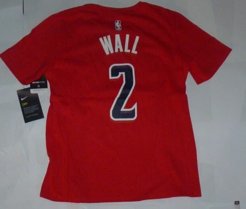 NEW NIKE John Wall Washington Wizards Basketball Jersey T Shirt S 8 Boys NWT Cover