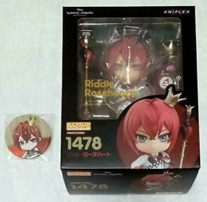 Disney Twisted Wonderland Nendoroid 1478 Riddle Rose Heart Figure con set lotto - Foto 1 di 4