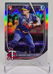 Brooks Lee RC Red Redemption Rookie 2025 Bowman Chrome #72 Minnesota Twins - Imagen 1 de 2