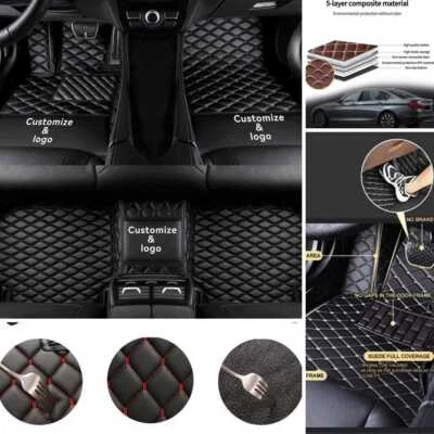 For Jaguar XE XF XJ XJL XK F-PACE I-PACE E-Pace F-Type Car Floor Mats Waterproof Foto 1 de 4