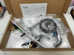 Premier Sanibel #3552601 , Chrome. Two Handle kitchen faucet With Spray. - Picture 1 of 13