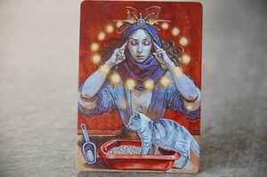 Poop Scooper Brainstorm | Satirical Altered Art MTG - Picture 1 of 3
