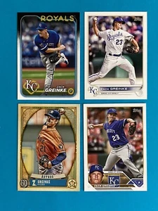 Zack Greinke Baseball Card Lot- 2021-2024 Topps + Gypsy Queen Astros Royals - Picture 1 of 2