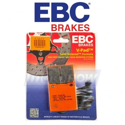 EBC Rear Semi-Sintered V Brake Pads for 1997-2005 Suzuki GSF1200S Bandit - pu Foto 1 de 4