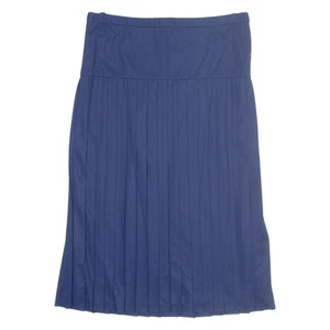 Falda Plisada Midi Azul Para Mujeres CHARLES JOGELA - Imagen 1 de 6