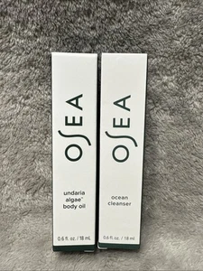 Lote 2 Aceite Corporal de Algas Osea Undaria + Limpiador Océano 0.6oz, Set Viaje Mini Nuevo - Imagen 1 de 8