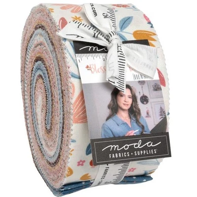 Blossoms & Blooms Jelly Roll by Elena Amo for Moda Fabrics - Image 1 of 3