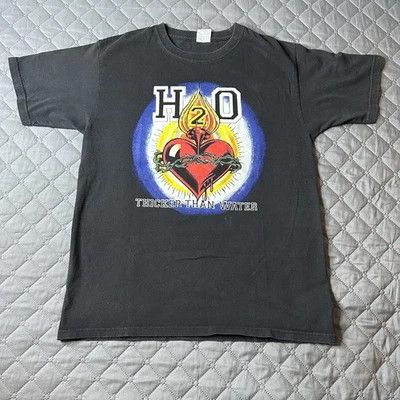 Vintage H2O Thicker Than Water t-shirt Hardcore Punk 90s Band Shirt - Image 1 of 4