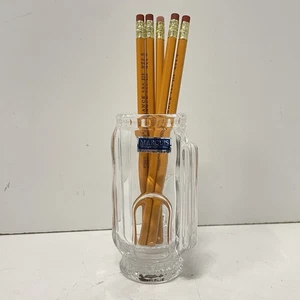Marquis Waterford Kristall Golftasche Stifthalter Schreibtisch Briefbeschwerer Made in Germany - Bild 1 von 5