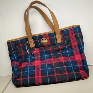 Tommy Hilfiger "TWICE AS NICE" 2-IN-1 tote bag & cosmetic pouch - blu/rosa - Foto 1 di 12