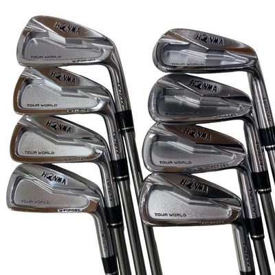 HONMA TOUR WORLD TW727V FORGED Iron Set Golf Club 3-10 8S VIZARD IB95/S #AP08071 - Image 1 of 4