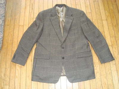 BURBERRY LONDON 2 BUTTON 100% WOOL SPORT COAT BLAZER SIZE 46 LONG HARDLY WORN! - Image 1 of 4