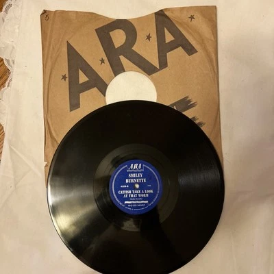 78 SMILEY BURNETTE ARA 4008 CATFISH TAKE A LOOK AT THAT WORM Country VG++ - Image 1 of 4