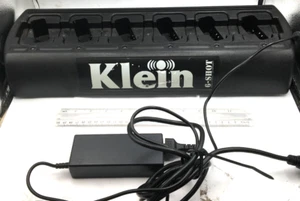 Klein 6 Shot Multi Unit Charger 6 Bay 6-Shot-Slim G2  With AC Adapter Working - Picture 1 of 4