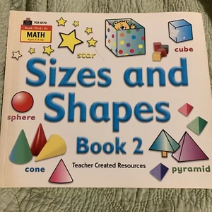 Read Think Do Math: Sizes & Shapes Book 2 Paperback Book (Ages 5 & Up) - Picture 1 of 9