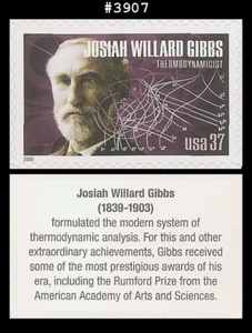USA5 #3907 postfrisch amerikanische Wissenschaftler Gibbs Josiah Willard - Bild 1 von 1