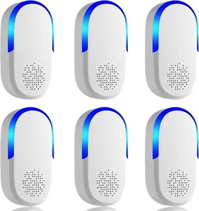 Ultrasonic Pest Repeller Pest Repellent Control for Bugs Mice Mosquitoes Fleas - Picture 1 of 7