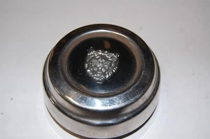 Jaguar Chrome Hub Cap Kent Alloy Wheel Center Cap XJ6 XJ12 & XJS Authentic OEM - Picture 1 of 4
