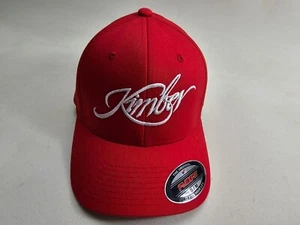 Kimber Guns Firearms Logo Black Hat Twill Cap Baseball Cap Size S/M & L/XL - Picture 1 of 19