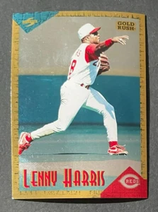 Lenny HARRIS 1994 Score Rookie/Traded Gold Rush #RT33 Cincinnati Reds - Picture 1 of 2