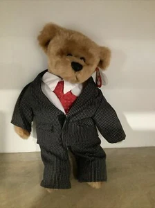 TY Attic Treasures Collection - William Dressed For Success Plush Bear 12” - Picture 1 of 7