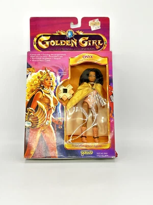 Golden Girl Onyx VTG 1984 Galoob Action Figure Guardians Of The Gemstones NEW - Image 1 of 3