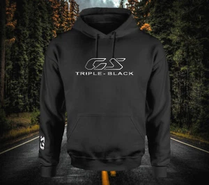 Hoodie für F800GS Fans Triple Black F900GS R1300GS Gr: M - 3XL - Picture 1 of 2