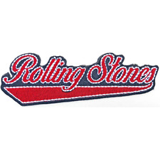 ROLLING STONES baseball logo patch
