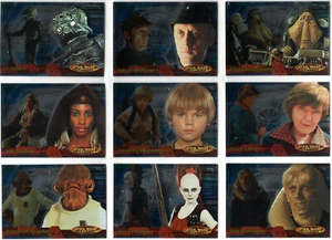 STAR WARS 2001 TOPPS EVOLUTION BASE TRADING CARD SET (90) NO CHECKLISTS INCLUDED - Picture 1 of 2