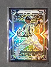 Luis Gil 2022 Panini Chronicles Obsidian Rookie Card #13 New York Yankees