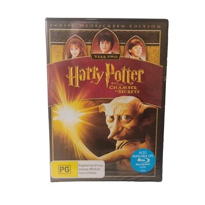 Harry Potter & The Chamber Of Secrets DVD Movie Drama Adventure Wizard Magic  - Image 1 of 4