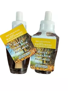 2 Bath & Body Ahorn Zimt Pfannkuchen Wandblumen Nachfüllpack Zwiebeln je 0,8 Unzen Rarität - Bild 1 von 2
