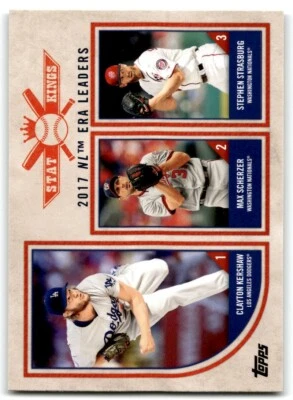 2018 TOPPS BIG LEAGUE CLAYTON KERSHAW/MAX SCHERZER/STEPHEN STRASBURG LOS ANGELES - Image 1 of 2