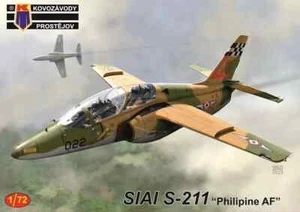 1/72 Trainer : SIAI S-211 "Philipines AF"  [3 Schemes] #0405 : KP MODEL - Picture 1 of 2