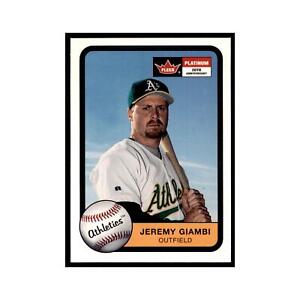 2001 Fleer Platinum Jeremy Giambi Athletics #76