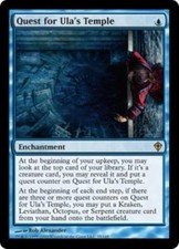WOTC MtG Worldwake Quest for Ula's Temple (R) NM