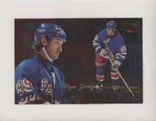 1997-98 Donruss Priority Postcards Opening Day Issue /1000 Wayne Gretzky #10 HOF
