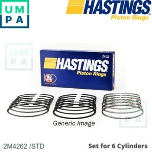 PISTON RING KIT FOR FORD USA TAURUS 994EFI 3.8L 6cyl TAURUS - Picture 1 of 6