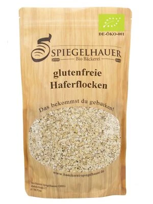 glutenfreie Haferflocken Bio Haferflocken 1 kg Kleinblatt glutenfrei Hafer  - Bild 1 von 2