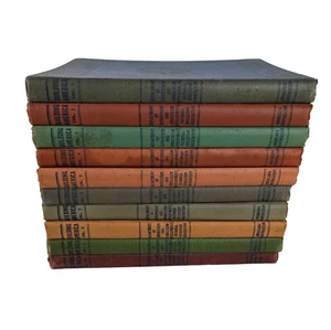Vtg 40s Building America 10 Vol. HB Book Set National Education History WW2 Era - Bild 1 von 17