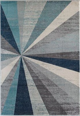 Alfombra America Kaia Ka20a Geométrica Moderna Dije Alfombra Foto 1 de 4