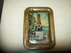GOLD SEAL CHAMPAGNE URBANA WINE CO tin lithographed  tip tray RECTANGULAR worn