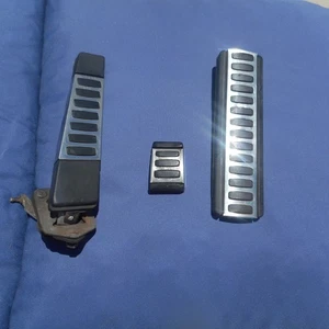1963 1964 1965 Chrysler 300 B Body Pedal Set W/ Stainless Trim Set of 3 Mopar - Picture 1 of 3