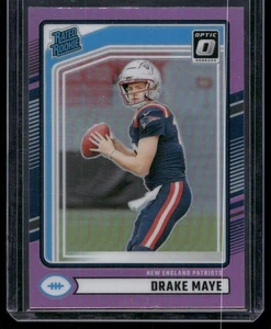 2024 Donruss #379 Drake Maye Optic Rated Rookies Preview Pink - Picture 1 of 2