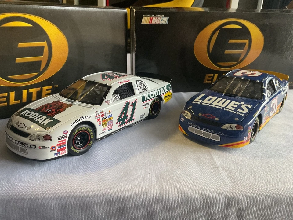 Lote de 1998 Action Elite 1/24 GRISSOM #41 KODIAK & SKINNER #31 Lowe’s NASCAR  Foto 1 de 4