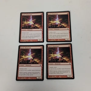 MTG Magic The Gathering Card Spark Elemental Fifth Dawn Common NM 4x Playset - Picture 1 of 2